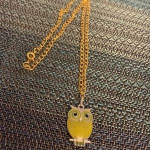 ✨Owl Necklace —-bundle with other 3/$20 marked listings
